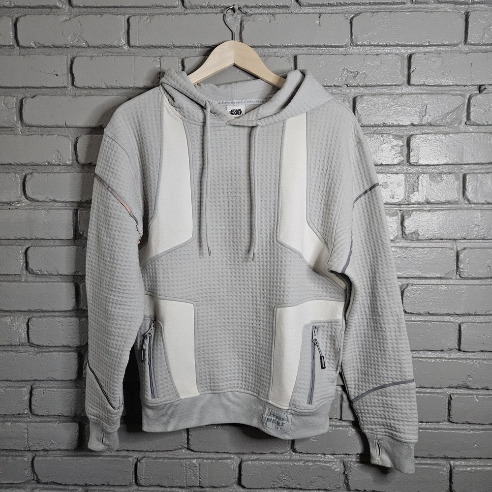 Disney Star Wars Guided by the Light Ashley Eckstein Reflective Hoodie Grey XS